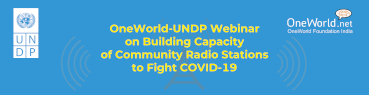 UNDP OneWorld Webinars